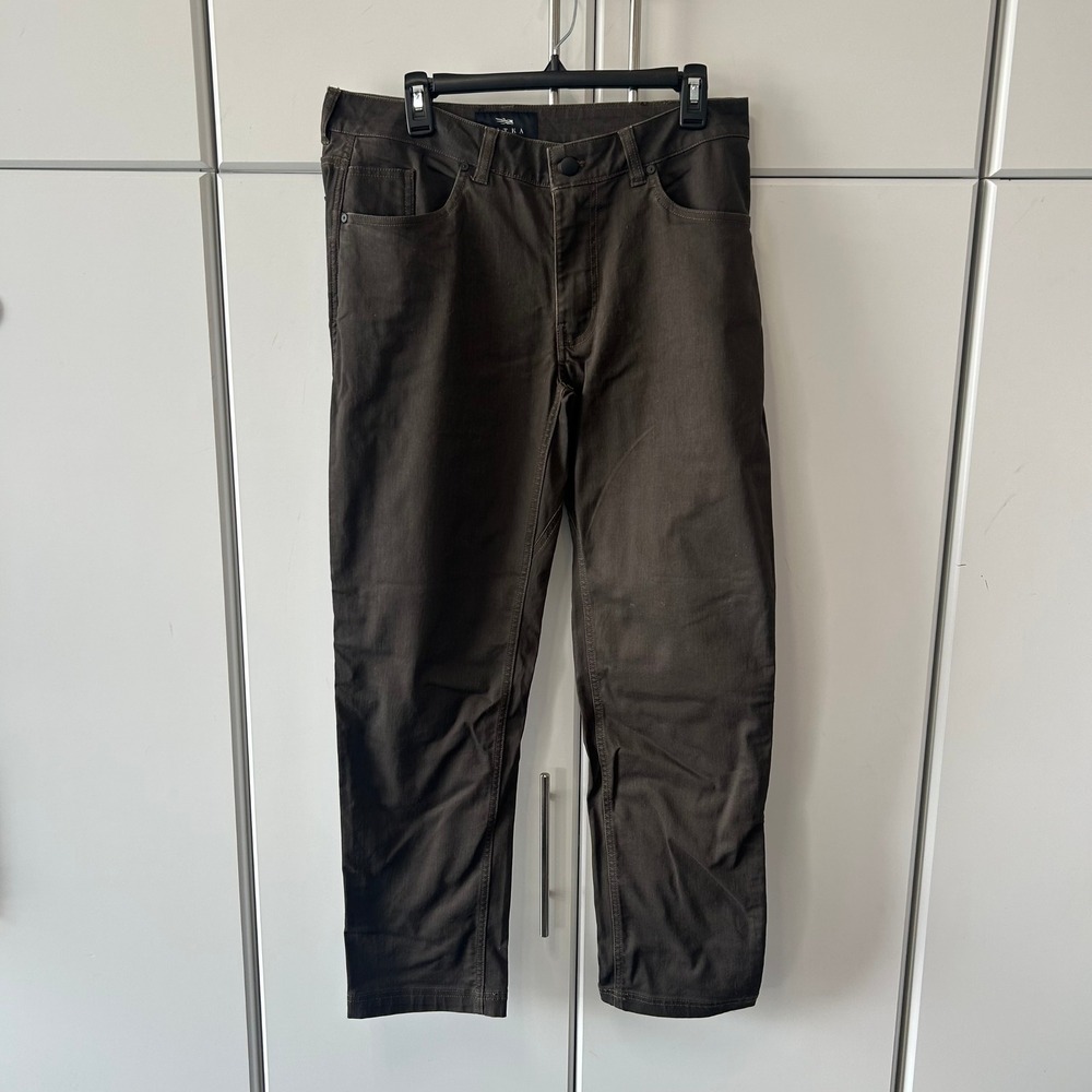 SITKA Gear Territory Pants Mens 36x30 Brown Straight Leg Outdoor Hiking Casual